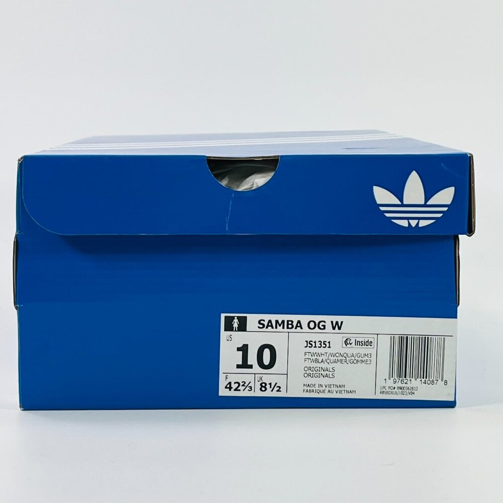 Adidas Women's Samba OG 'White Wonder Quartz Gum' JS1351 Multi Size - Picture 15 of 15